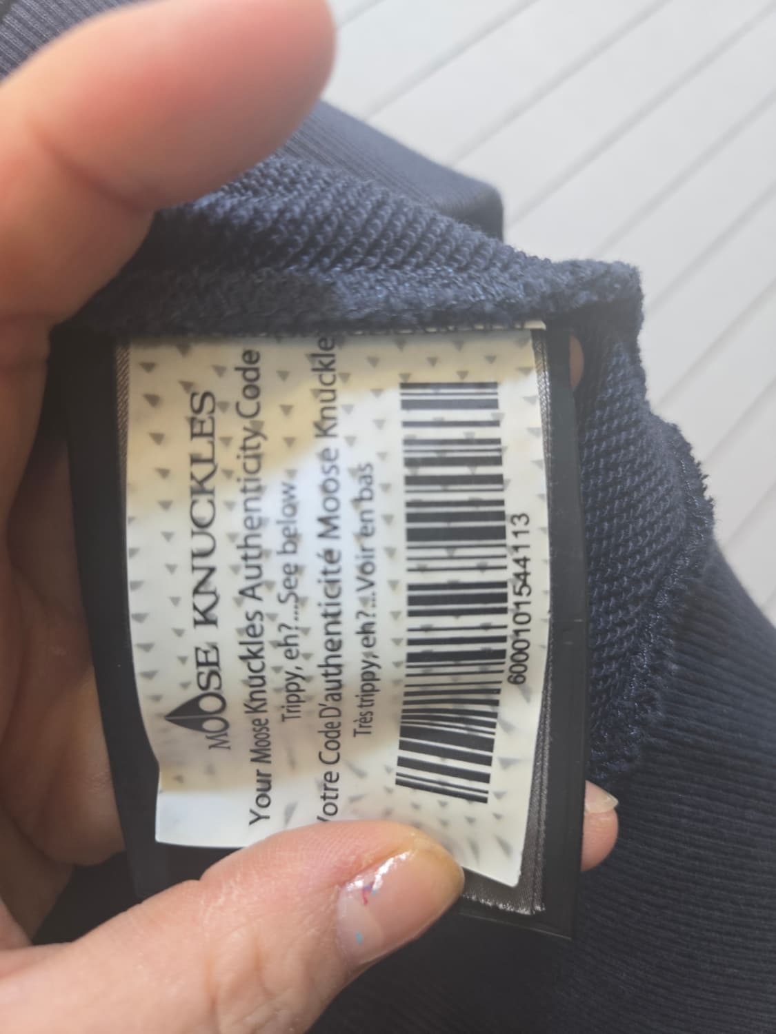 무스너클 (정품)몬스터 자수 맨투맨 네이비 상품이미지6