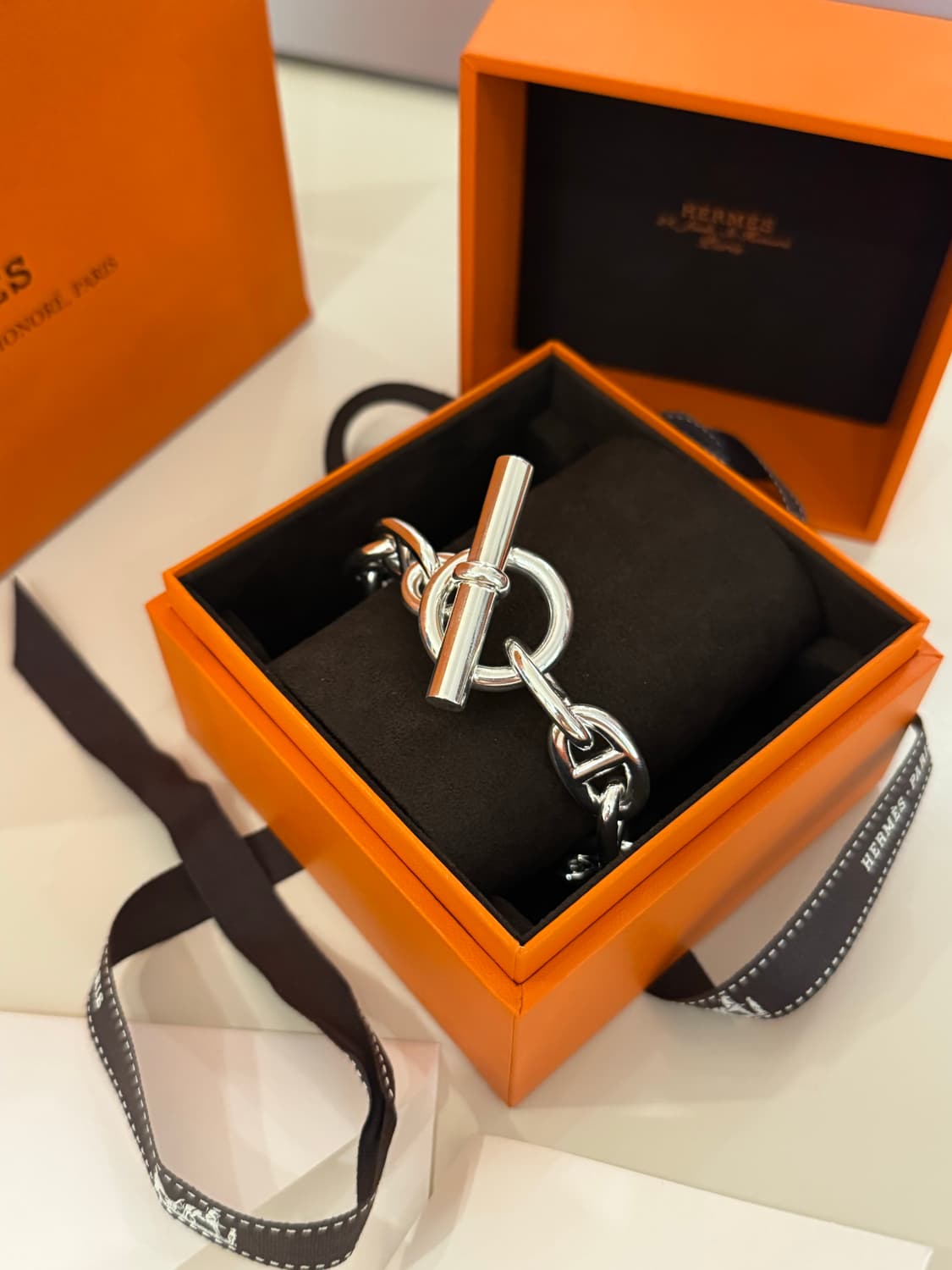 에르메스 샹달 팔찌 tgm 12링크 새상품 상품이미지1