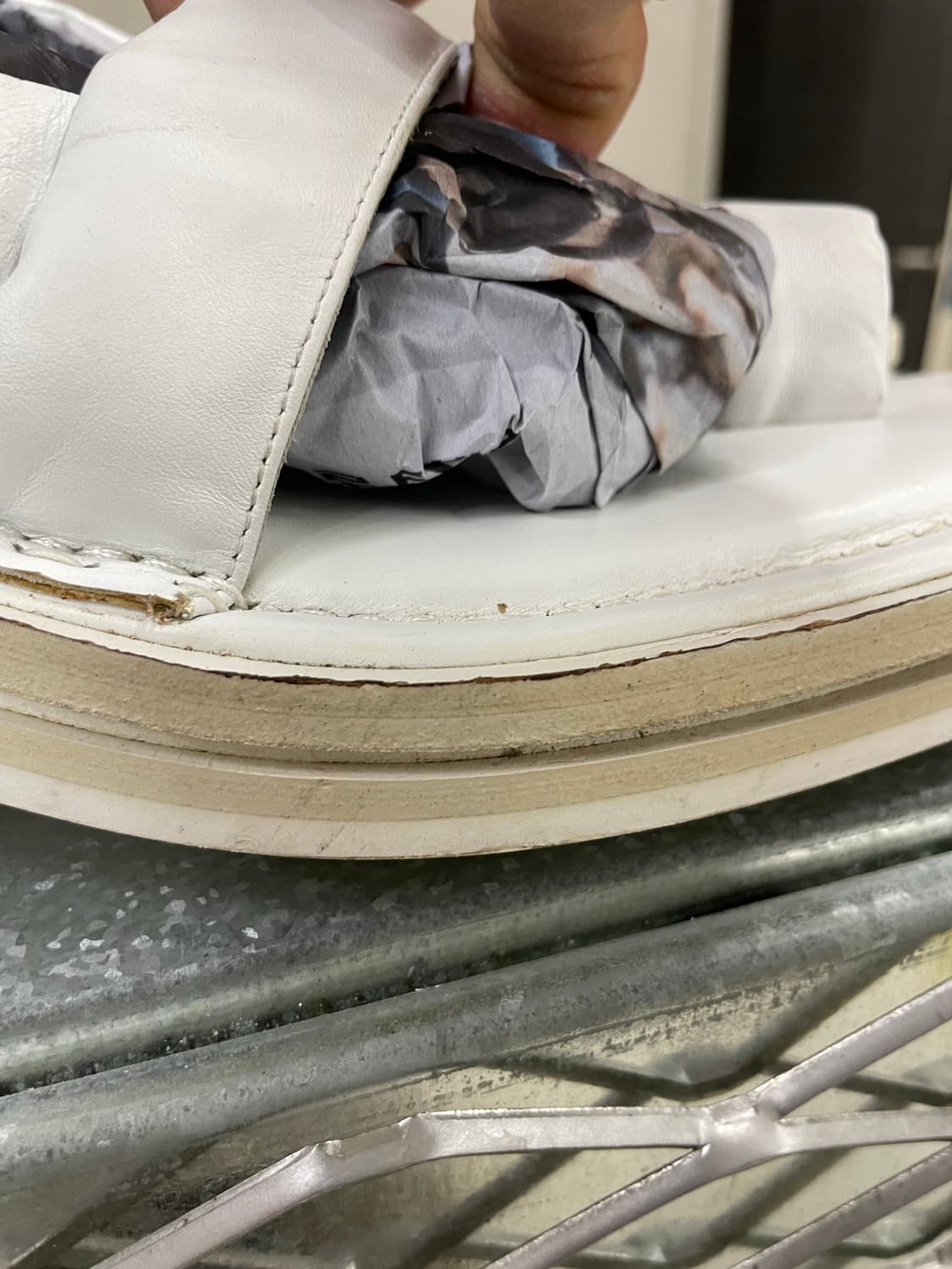 아크네 스튜디오 네미 화이트 샌들 38 상품이미지9