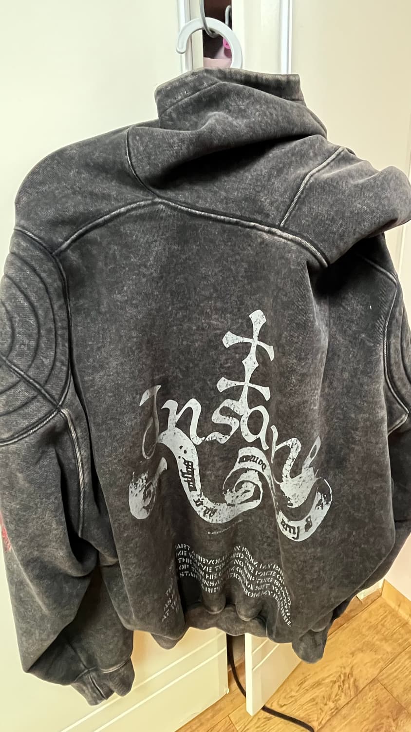 인세인게러지 후드집업 1사이즈 상품이미지3