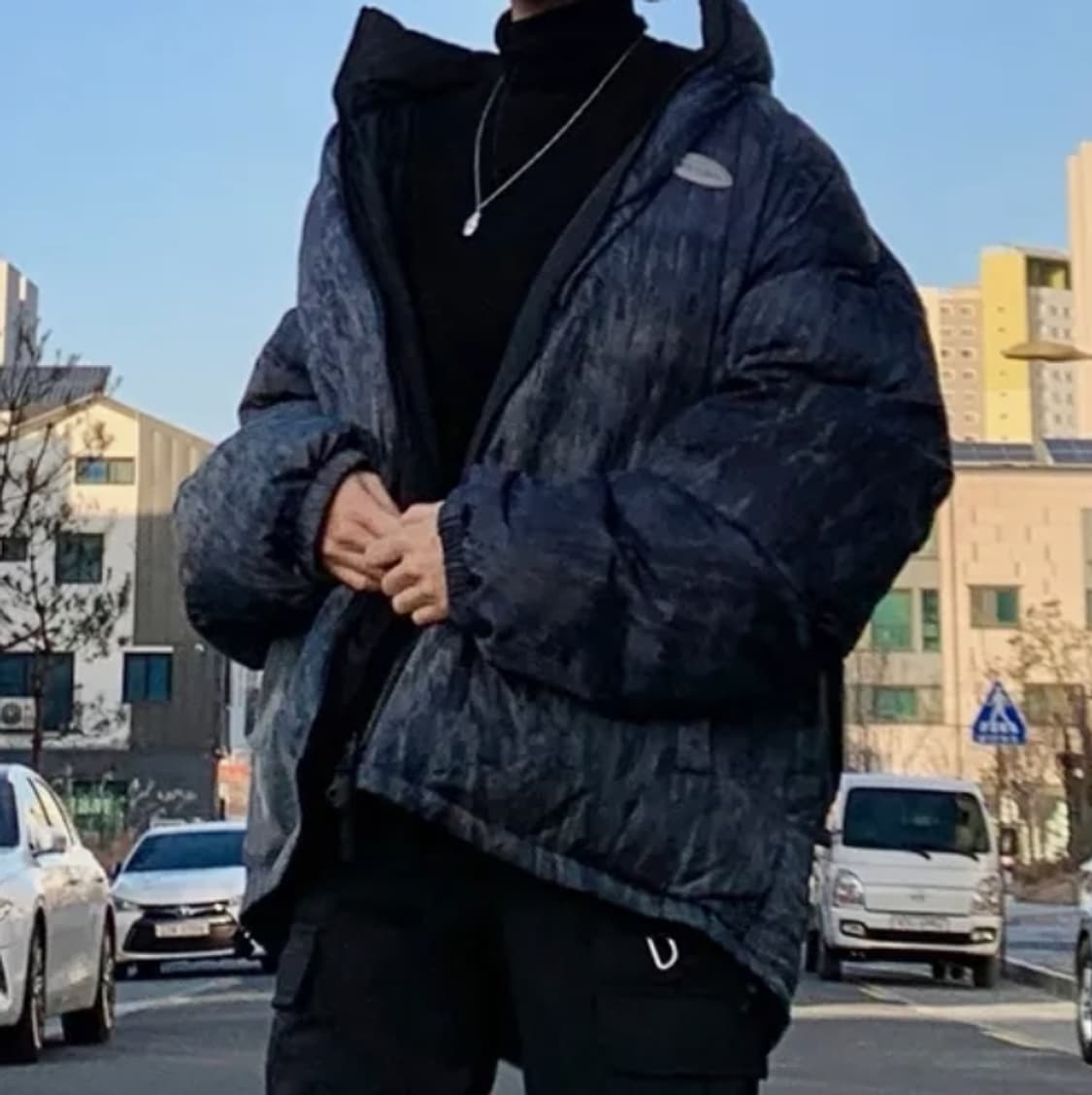 팬시클럽 리버시블 패딩 xl 상품이미지7