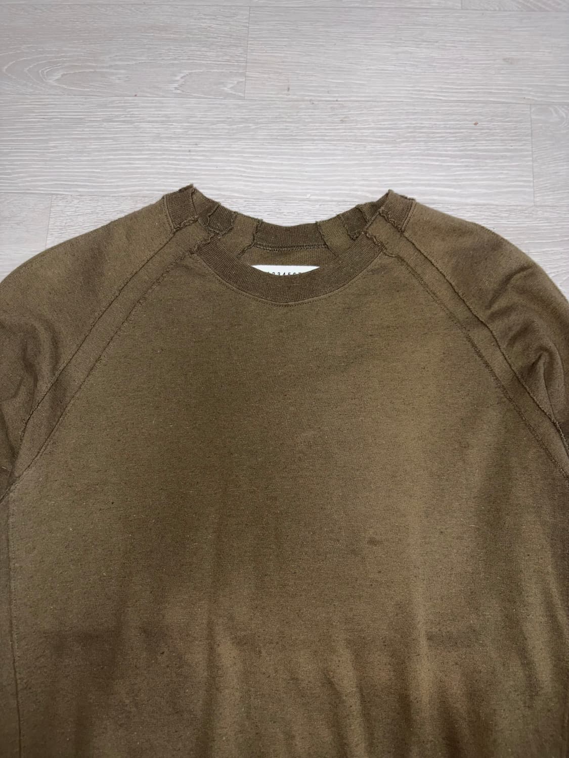 [44] 마르지엘라 데끼 롱슬리브 카키 상품이미지3