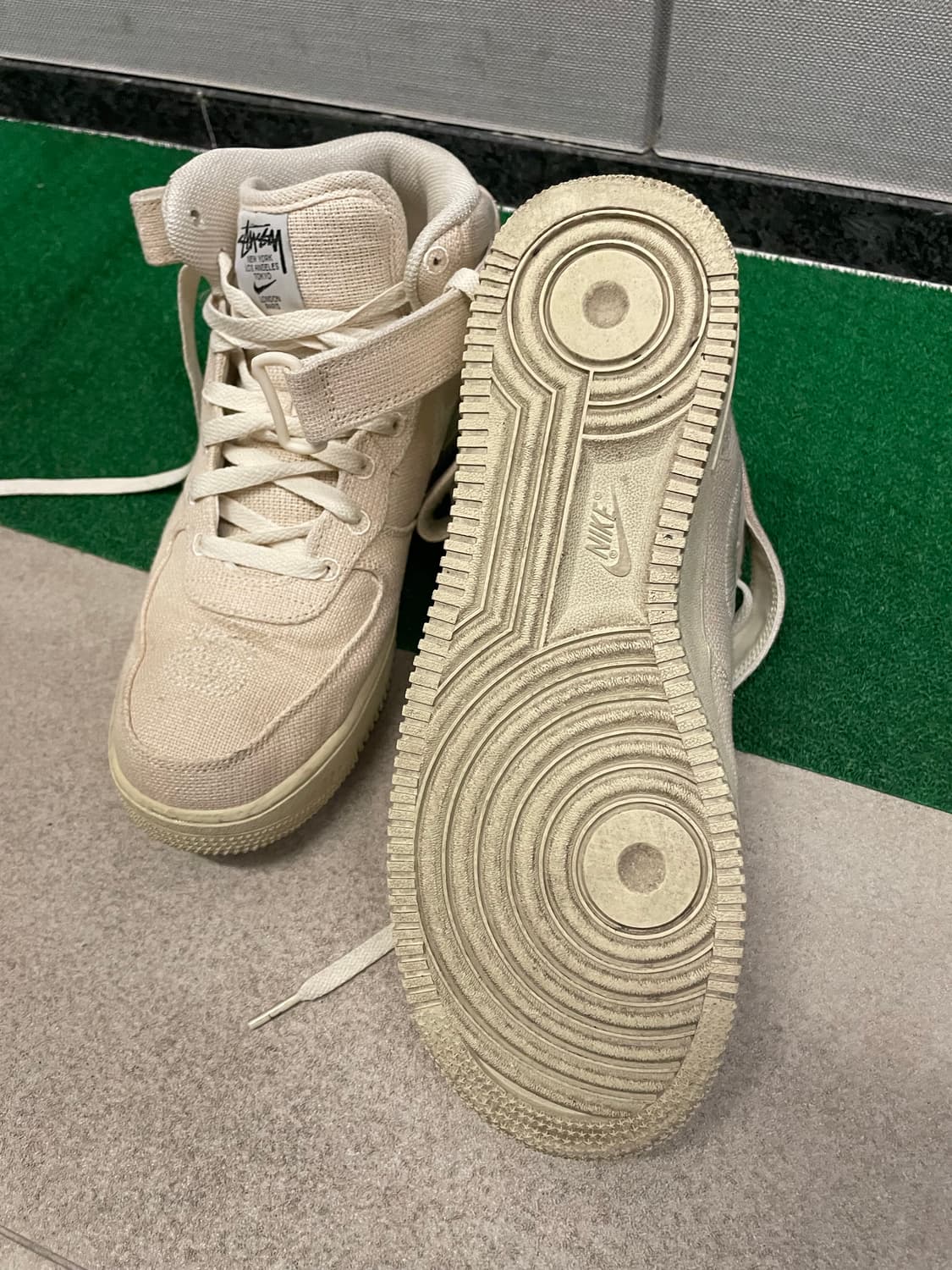 스투시 에어포스 미드 파슬 상품이미지3