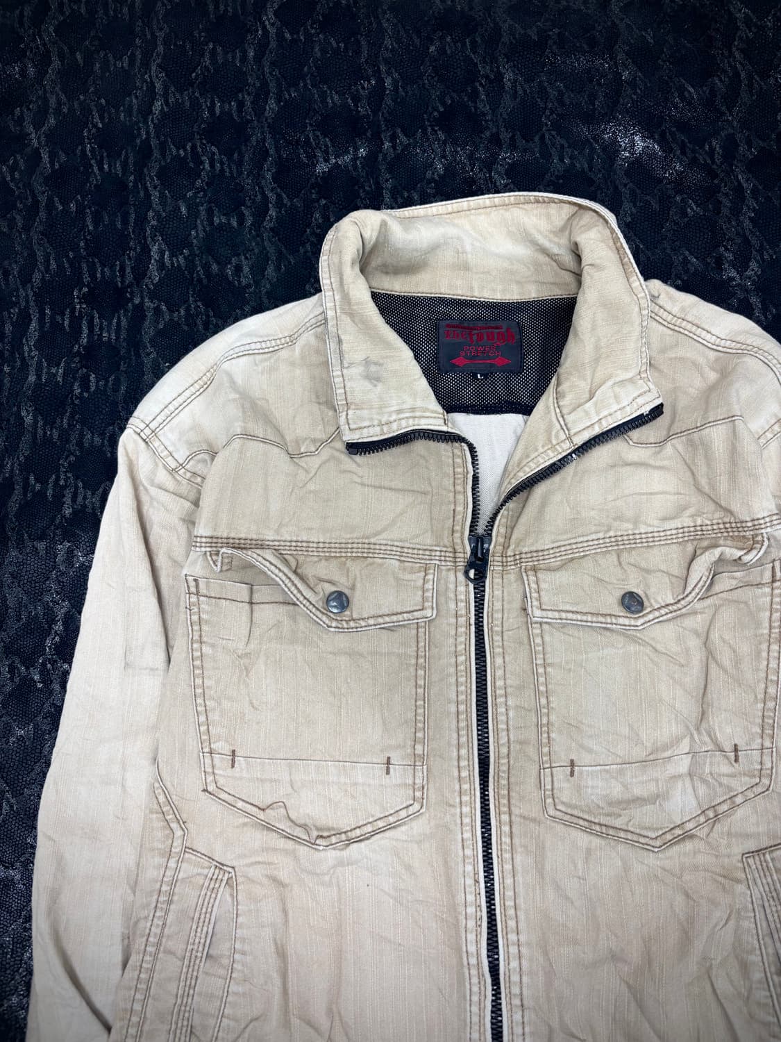 “Vintage” Y2K Mood Beige JK 상품이미지7