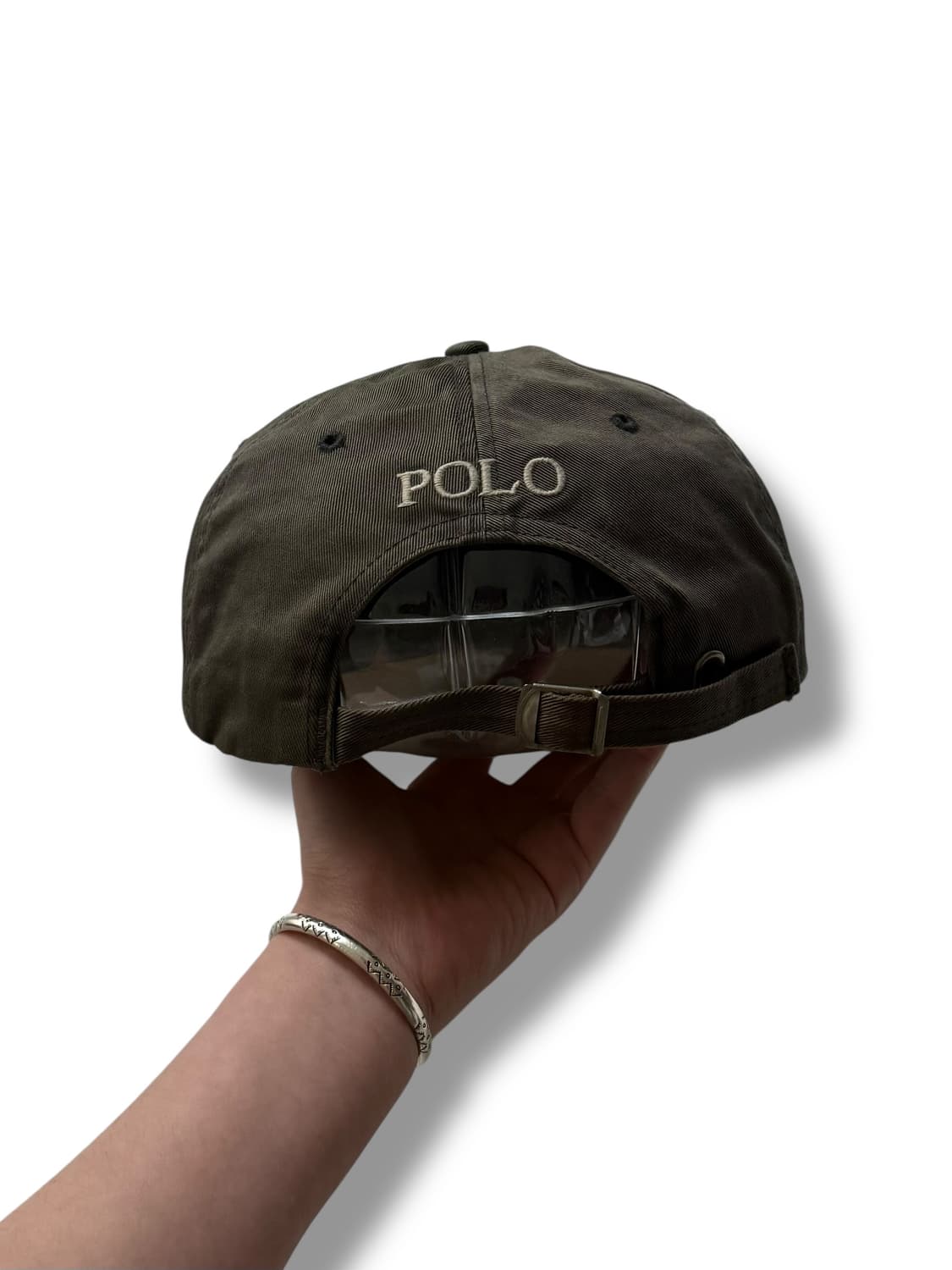 폴로 카키 캡 상품이미지3