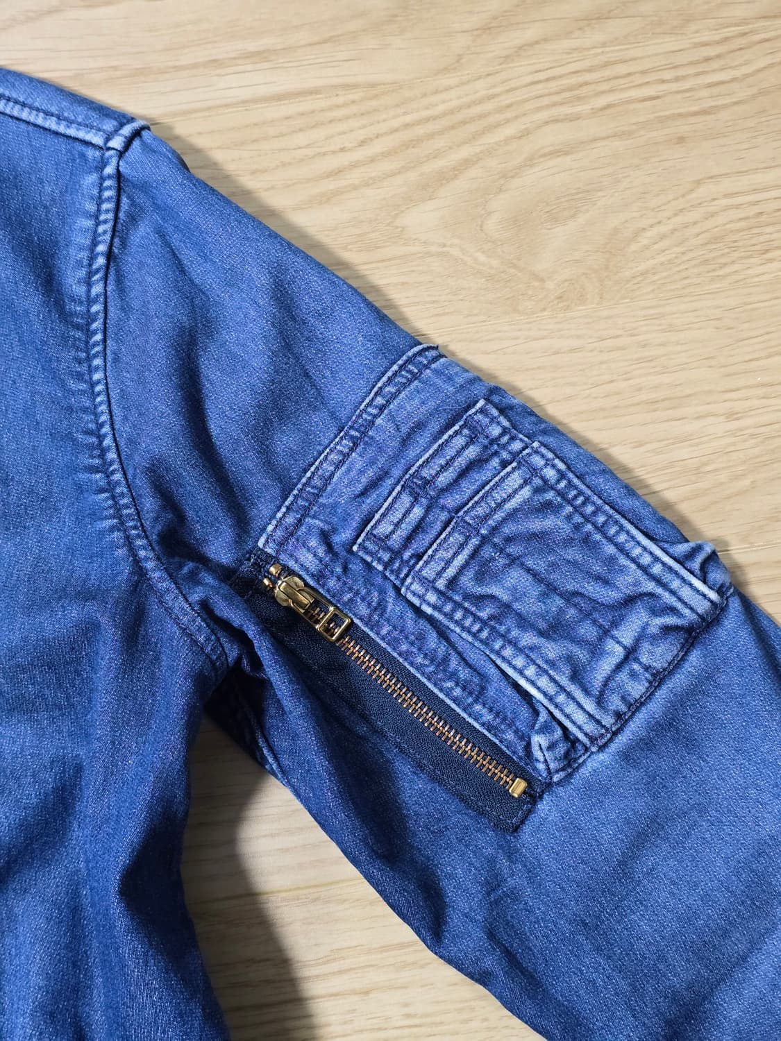 맥그리거 블루종 데님 자켓 L 상품이미지3