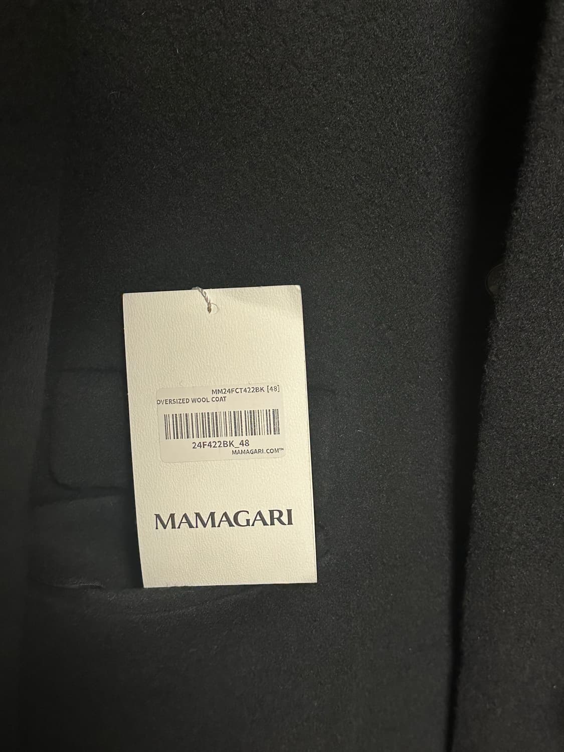 마마가리 맥코트 / 24FW / 48 사이즈 상품이미지3