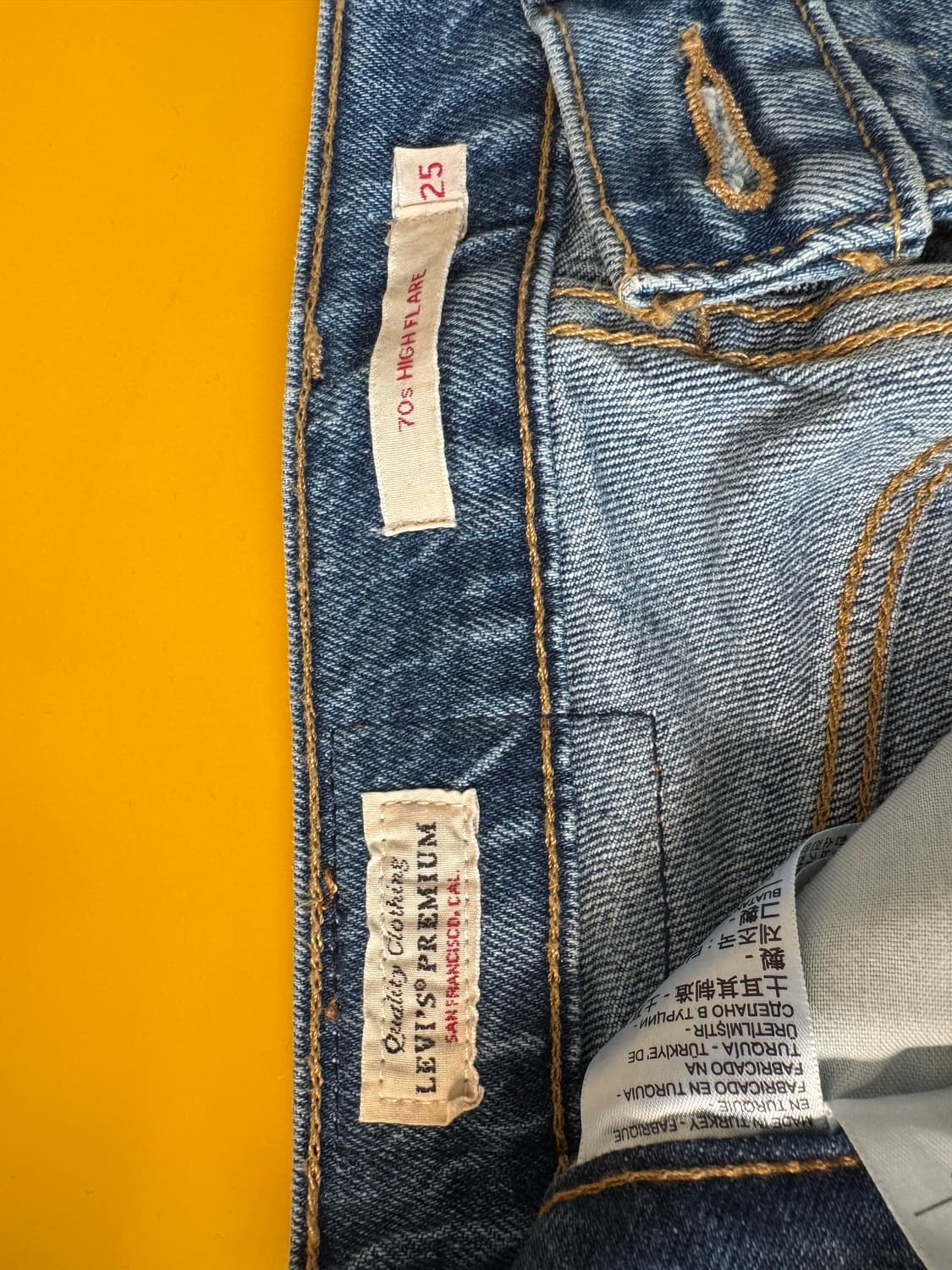 Levis 70s 데님 부츠컷 상품이미지4