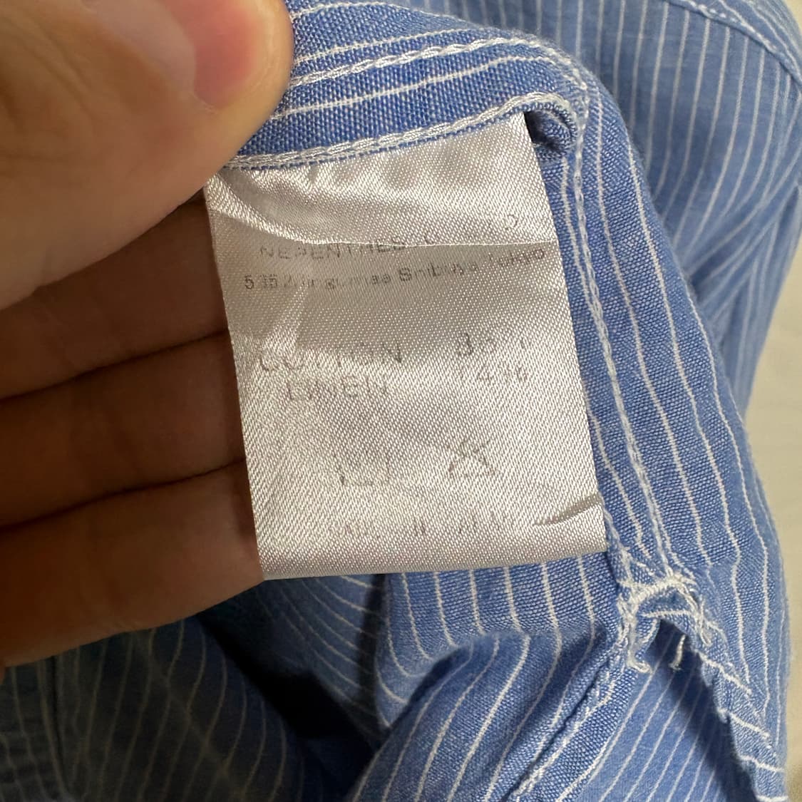 South2 West8 남이서팔 크레이지 패턴 셔츠 / 블루, L 상품이미지7