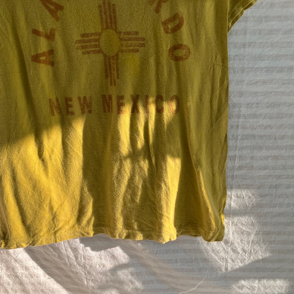 빈티지 옐로우 스티치 반팔 1013 y2k 스트릿 갸루 펑키 일본빈티지  상품이미지4