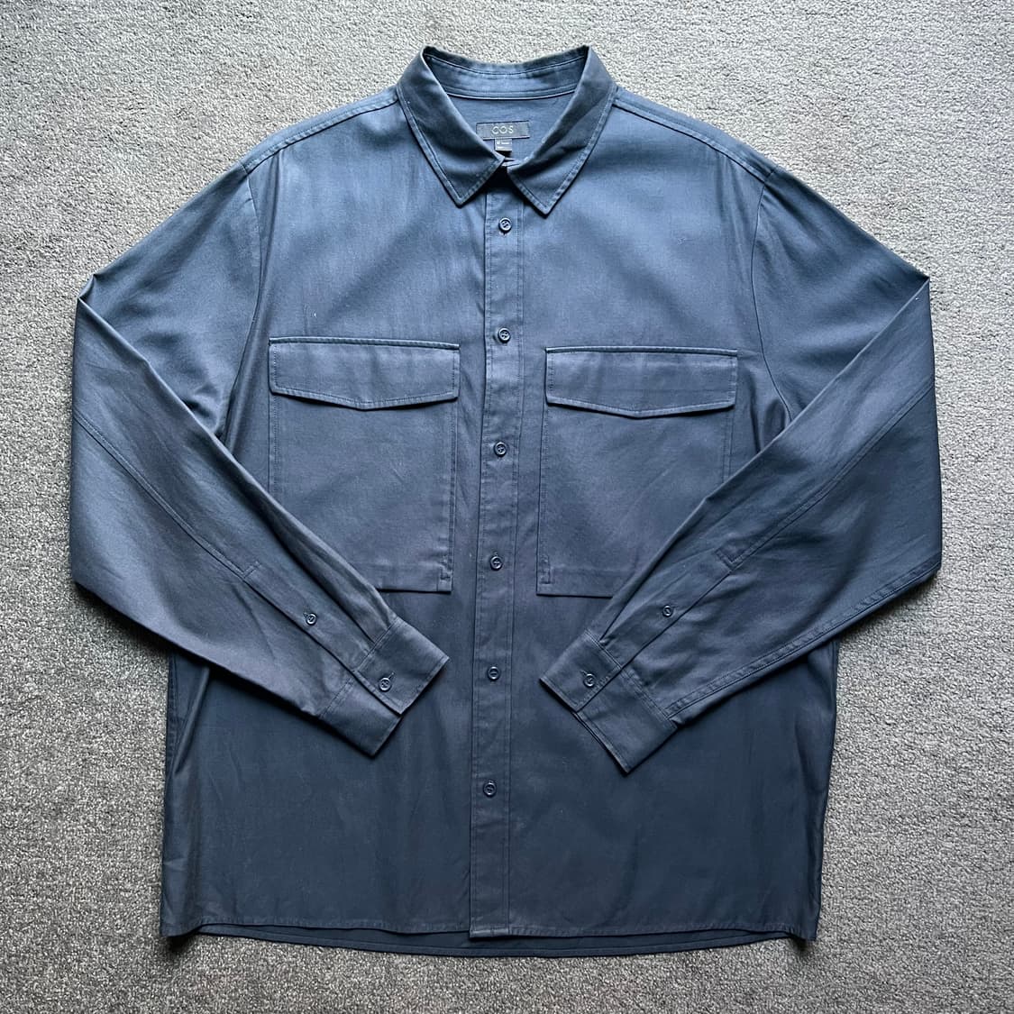 COS 오버사이즈 투 포켓 셔츠 [L] 상품이미지1