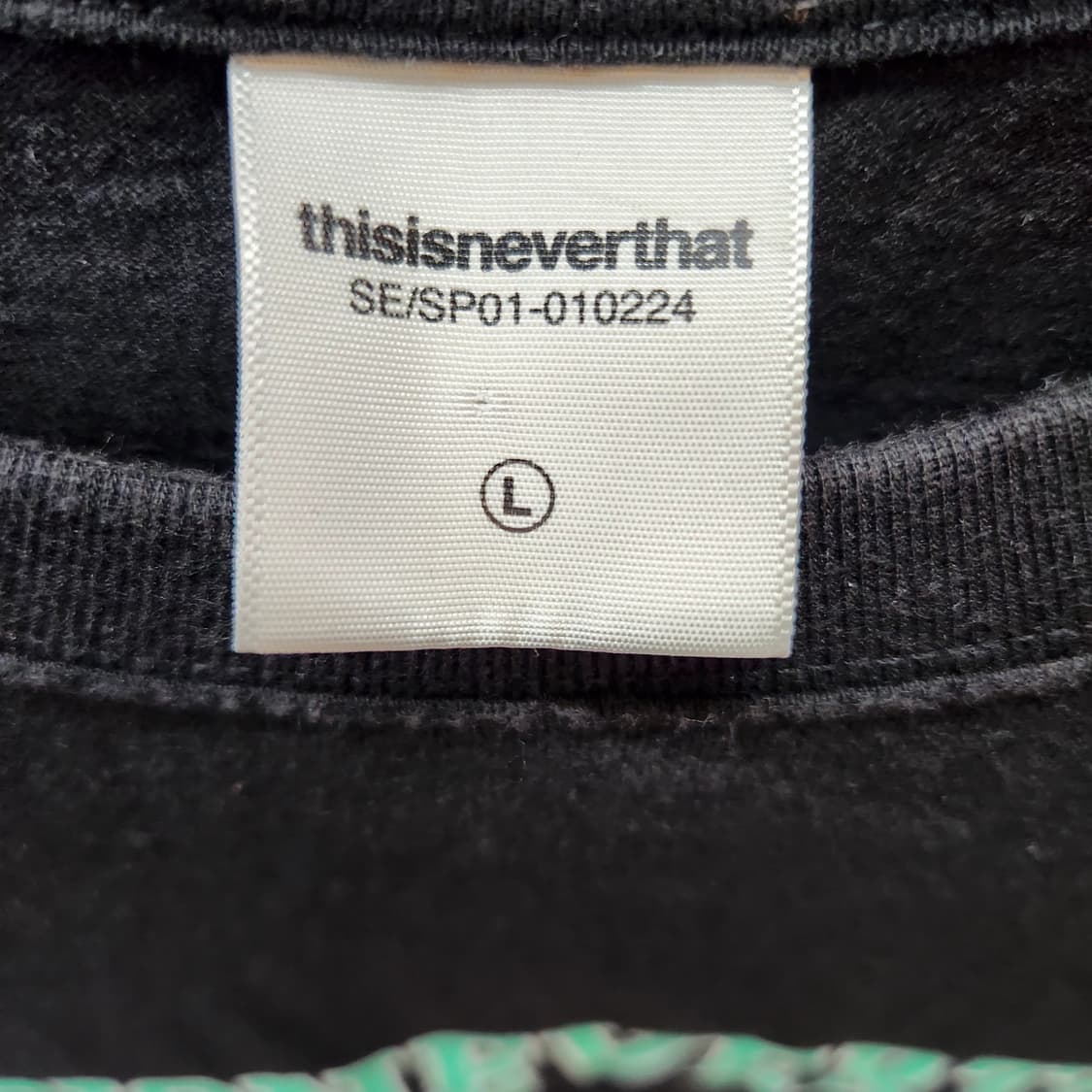 디스이즈네버댓 빅로고 반팔티 L(XL) 상품이미지5