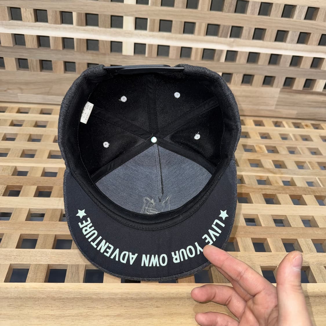 일본 빈티지 숏챙 울캡 상품이미지4