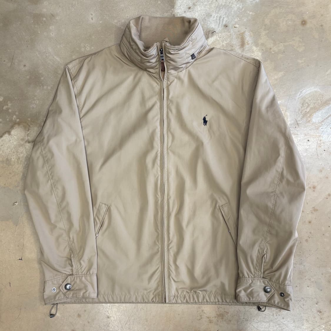XL 폴로랄프로렌 내장후드 베이지 폴리쉘 페리 자켓 상품이미지2