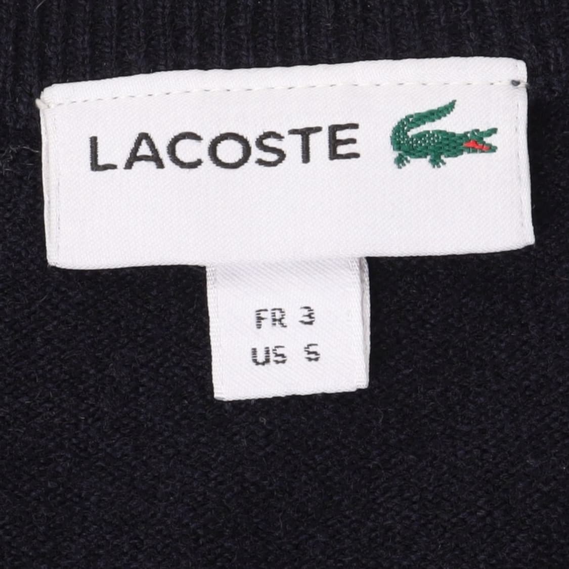 라코스테 다크네이비 엘보우 패치 니트 스웨터 상품이미지8