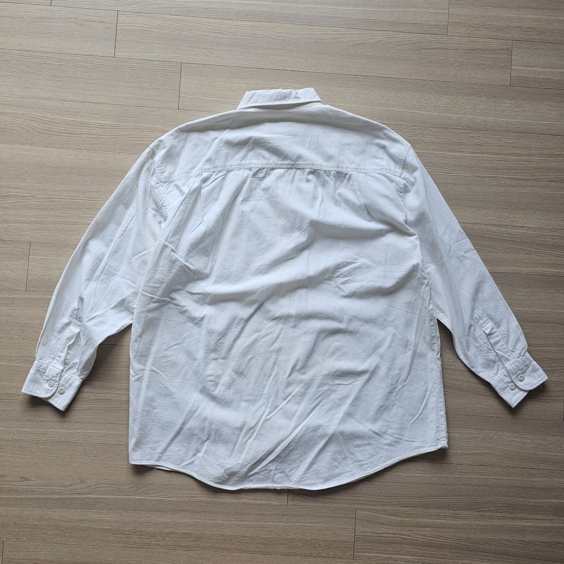 105 L XL GARRISN USEDWASH 자수 긴팔 셔츠 남자 상품이미지2