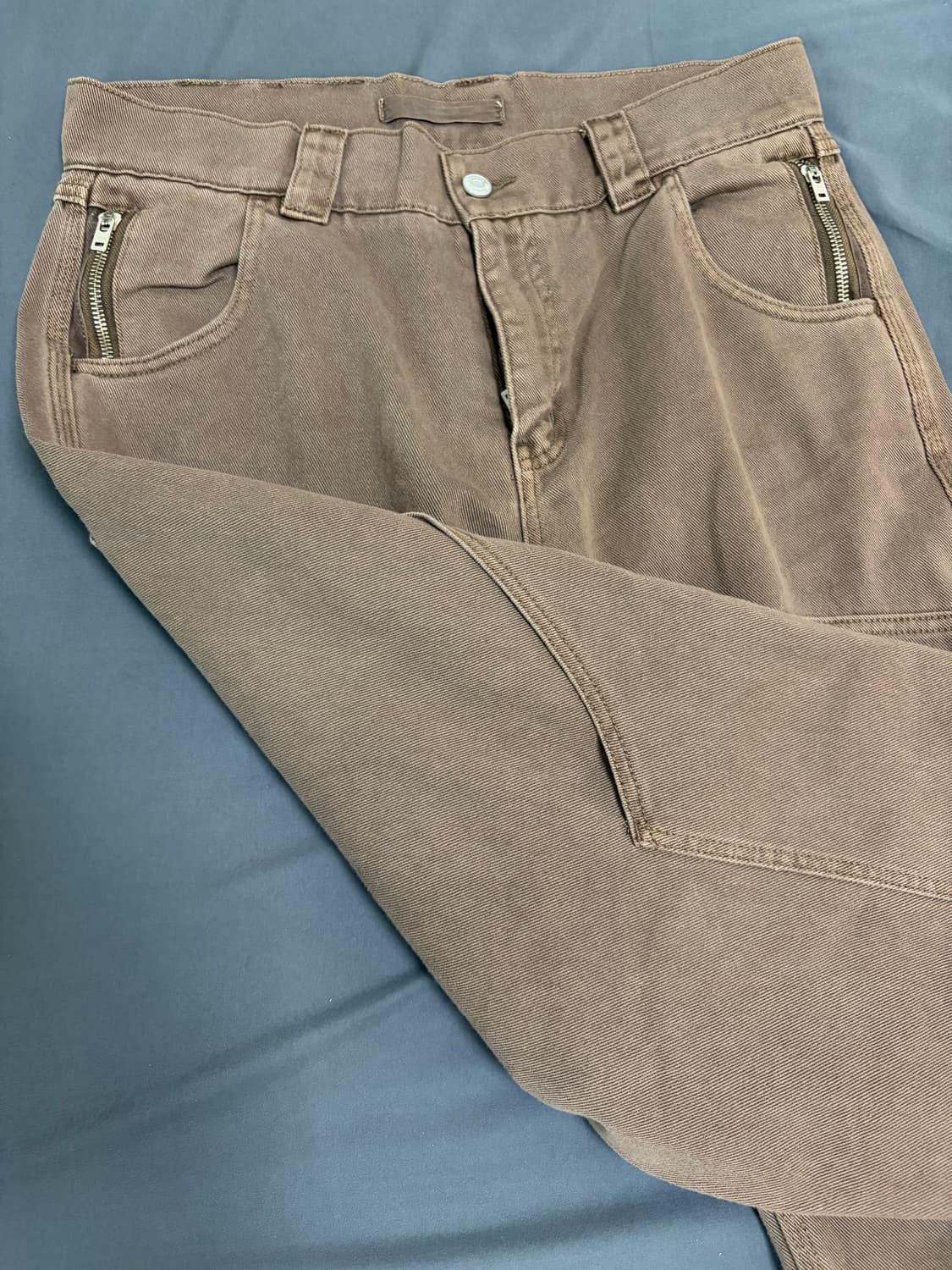 플라스틱프로덕트 mpa calf pocket pants brown [L] 상품이미지4