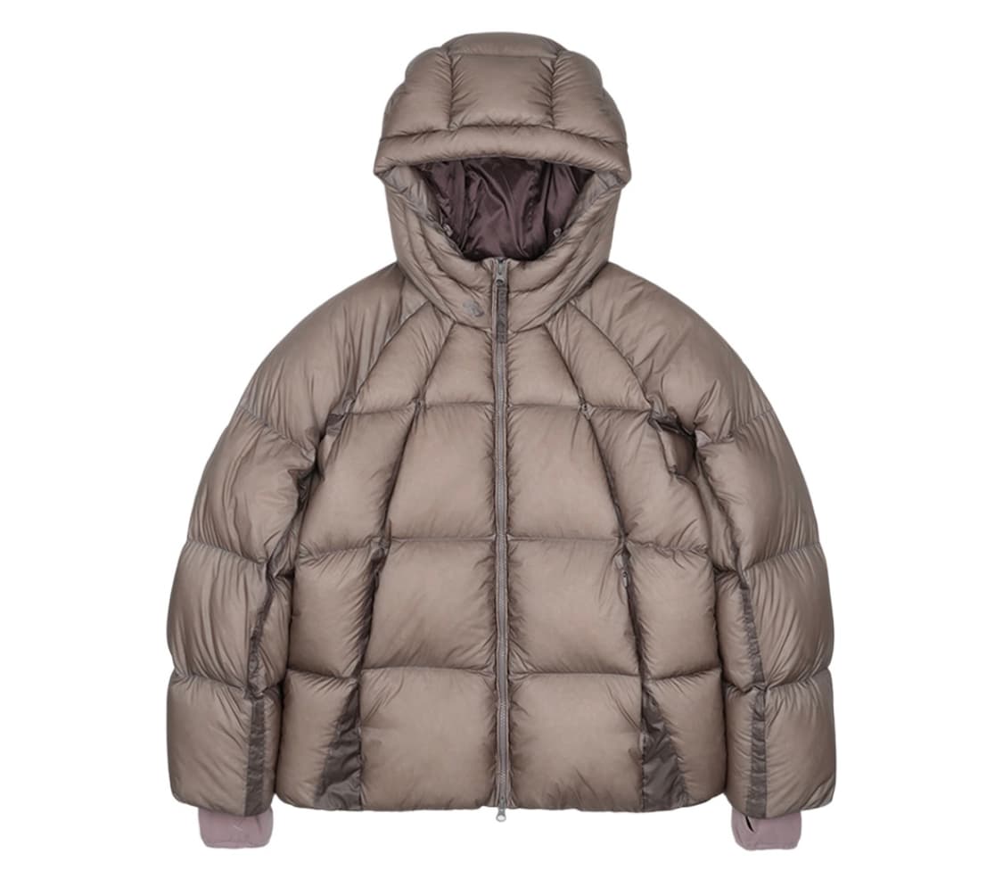 3 산산기어 셰이드 푸퍼 자켓 패딩 애쉬 핑크 미개봉 판매 상품이미지1