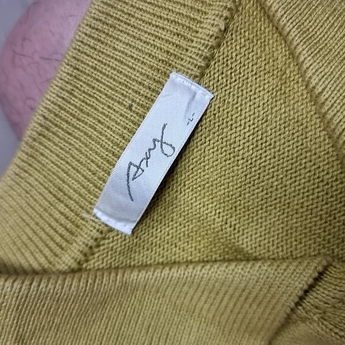 미즈노 빈티지 자수 니트 티셔츠 골프 웨어(100-105) 상품이미지4