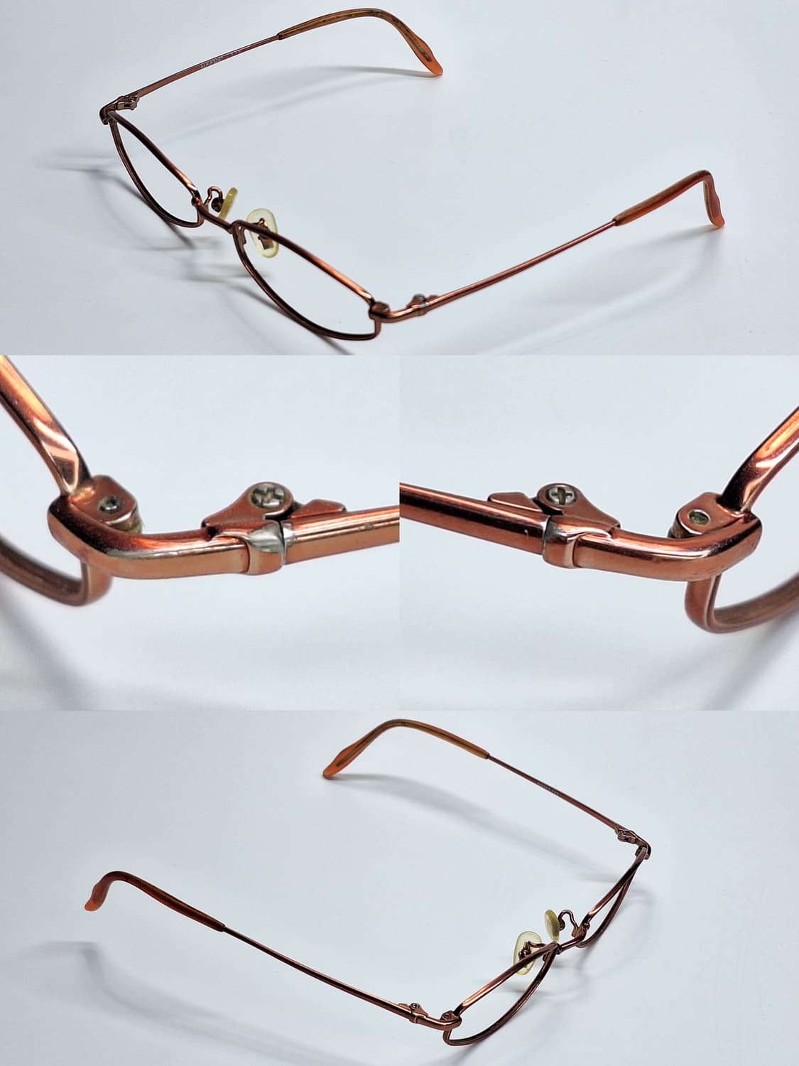 00s 일본 빈티지/alook ALK-F3267 긱시크 슬림 안경테 상품이미지9