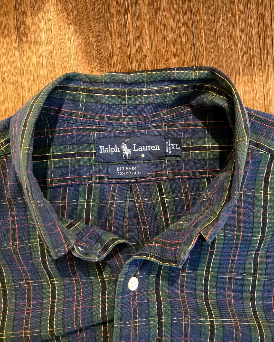 Polo BIG SHIRT 그린 체크 (폴로 빅셔츠) 상품이미지2