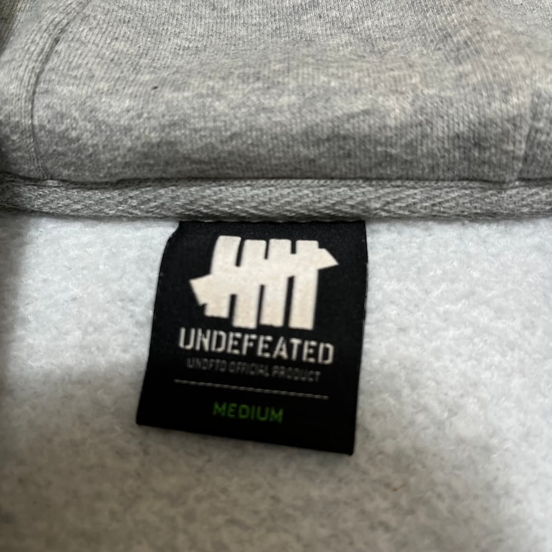 언디피티드 미국 로고 후드티 M/95 상품이미지8