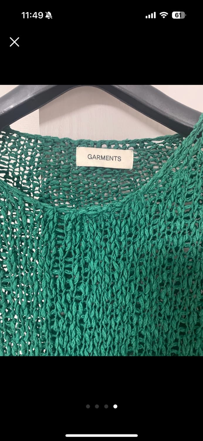 딥그린 루즈핏 니트 상품이미지3