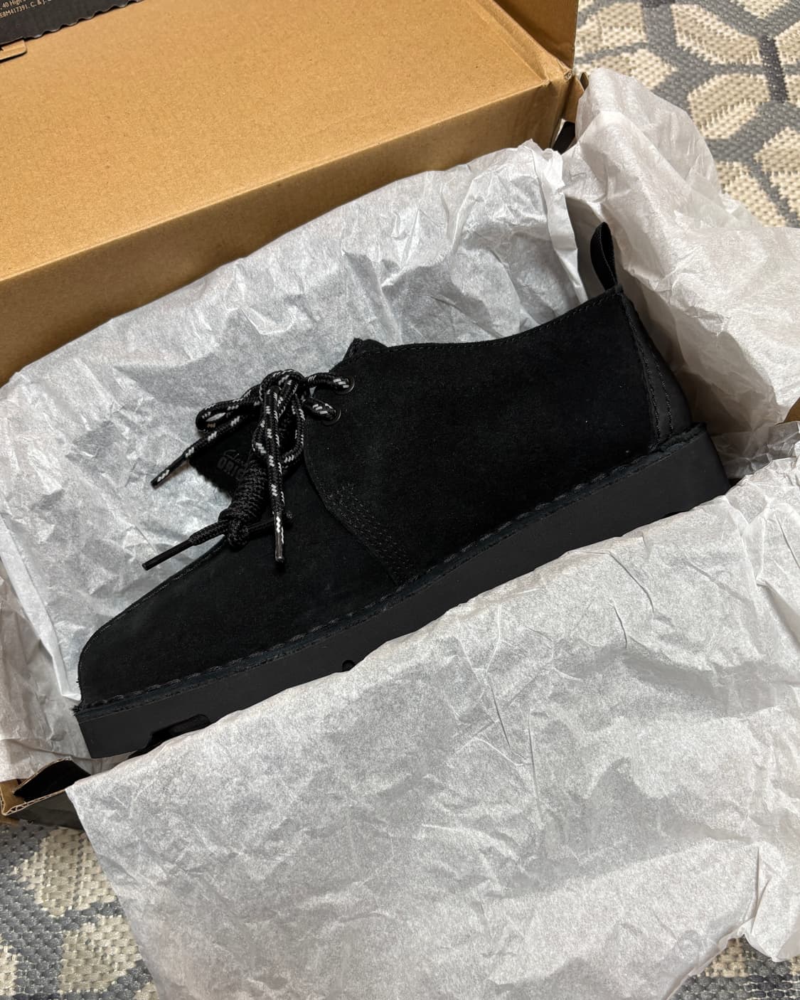 (265) 클락스 데저트 트랙 고어텍스 GTX 블랙 스웨이드 상품이미지2