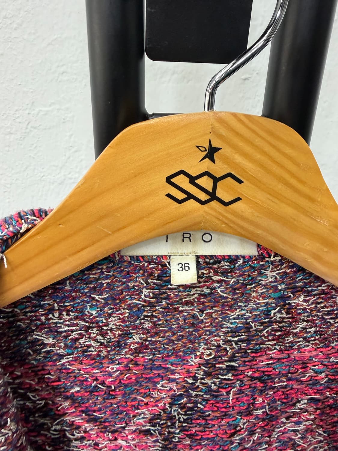 정품) IRO 이로 트위드 멀티컬러 가디건 36  상품이미지6