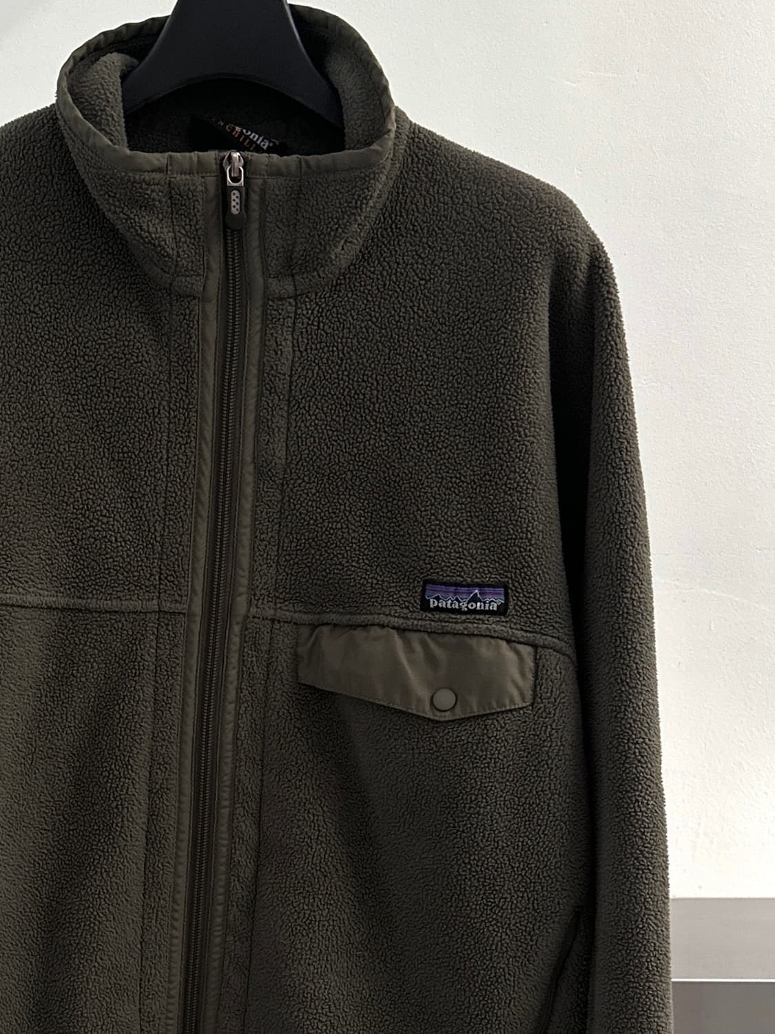 파타고니아 00s 신칠라 애쉬 카키 플리스집업  상품이미지6