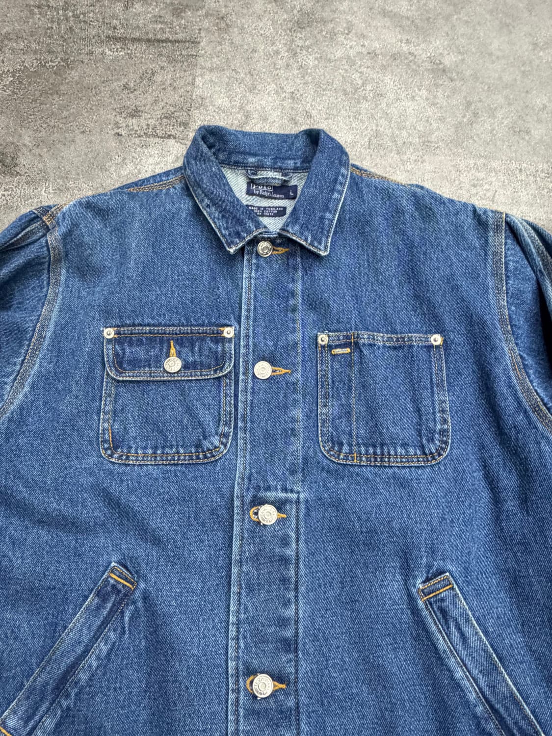 00s 폴로 랄프로렌 성조기 데님 자켓 상품이미지6