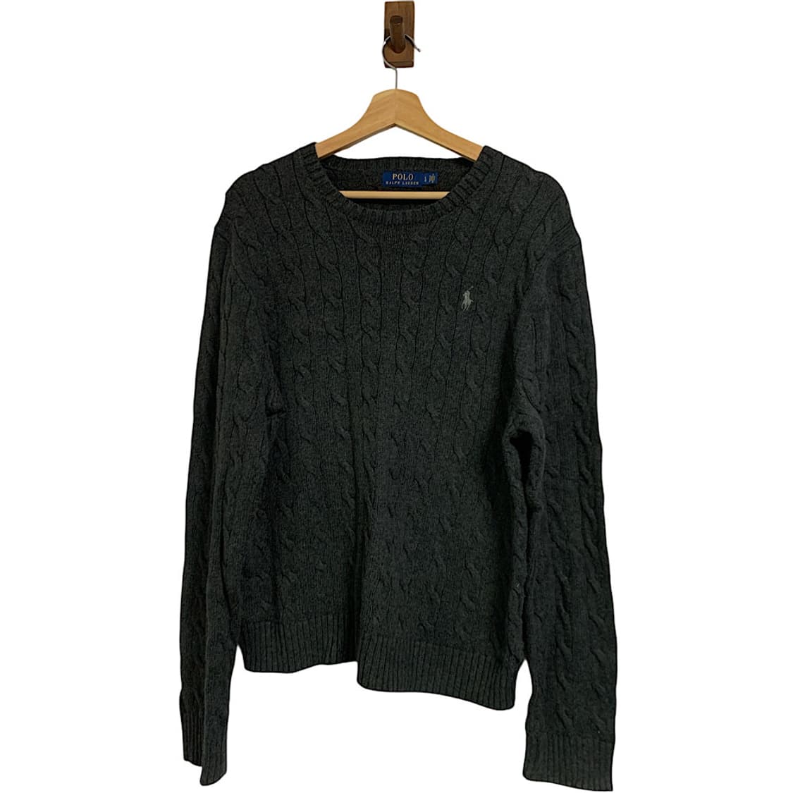 폴로 랄프로렌 코튼 케이블 니트 L 상품이미지1