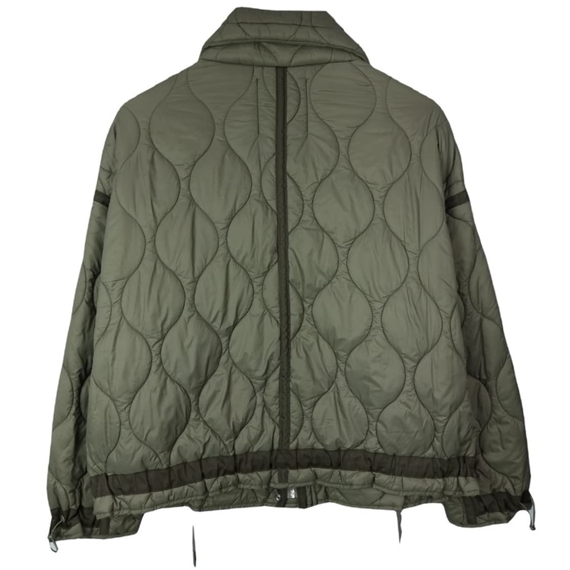 [자라] 라인 바인딩 오버핏 퀄팅 자켓 카키 M16364 상품이미지3