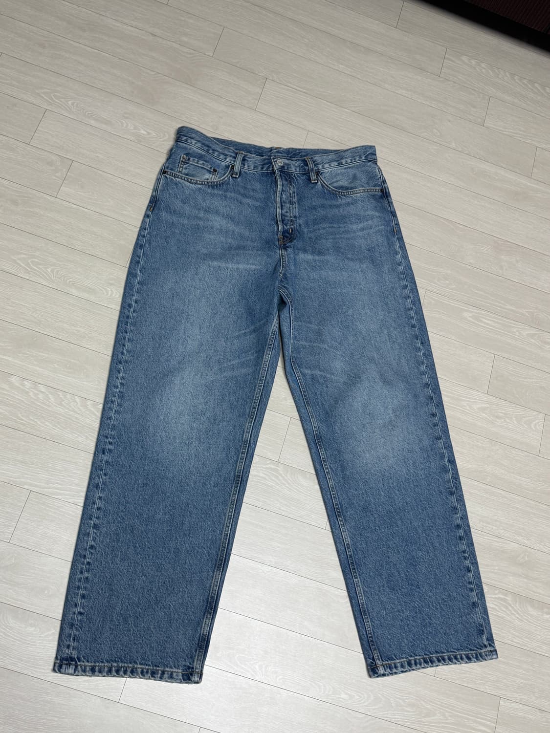 코스 RIDER 와이드 레그 진 34사이즈 상품이미지2