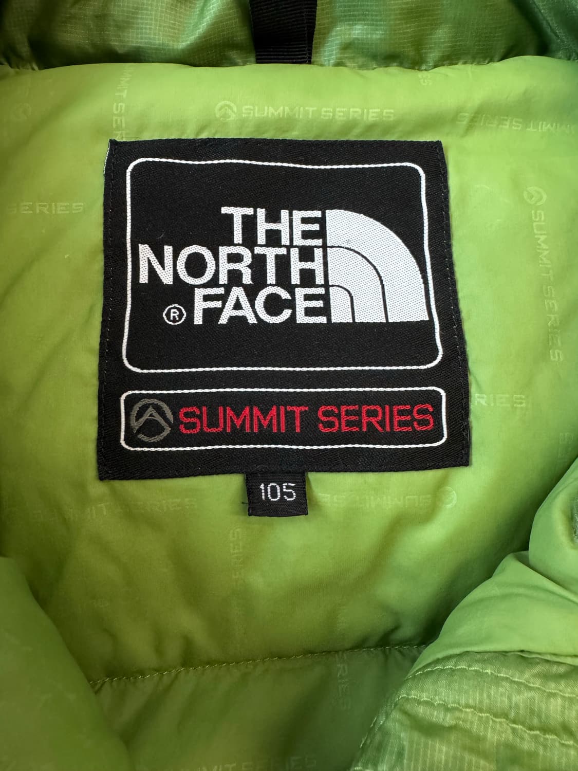 노스페이스 아콘카구아 라임컬러 패딩 XL 상품이미지3