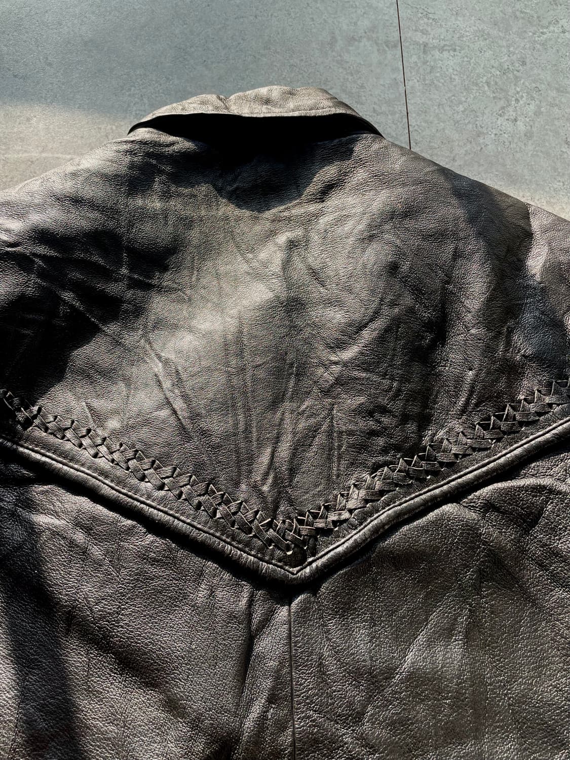 바이커드림어페럴 웨스턴 레더자켓 상품이미지7