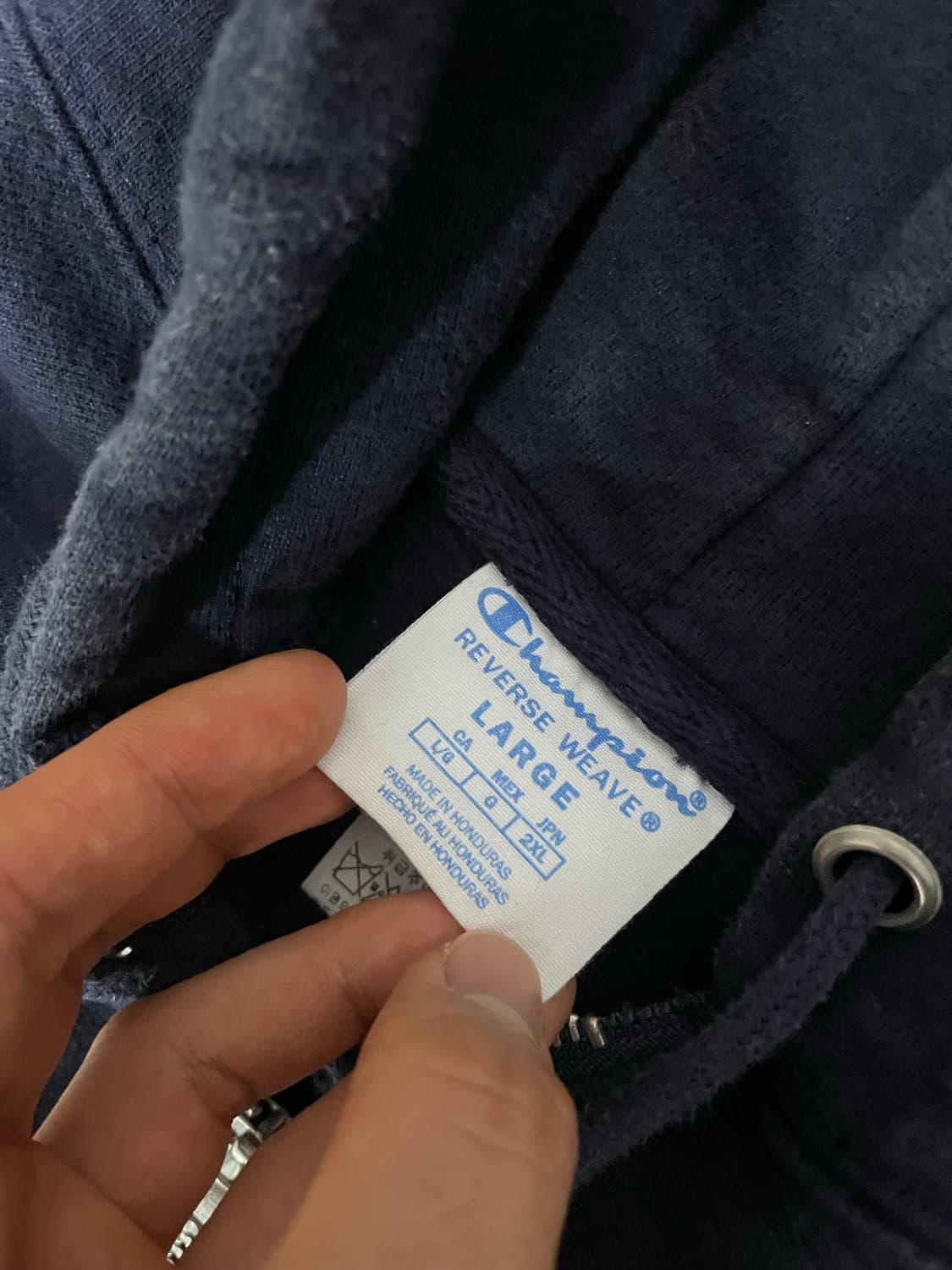 챔피온 리버스위브 후드집업 L  상품이미지2