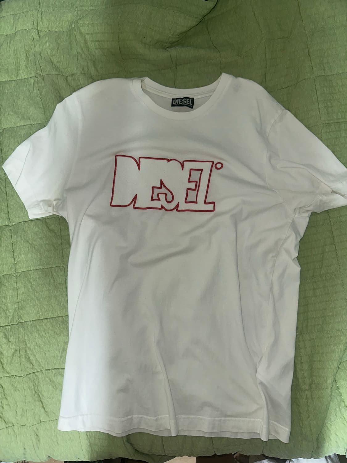 디젤 로고 빈티지 반팔 티셔츠 상품이미지1