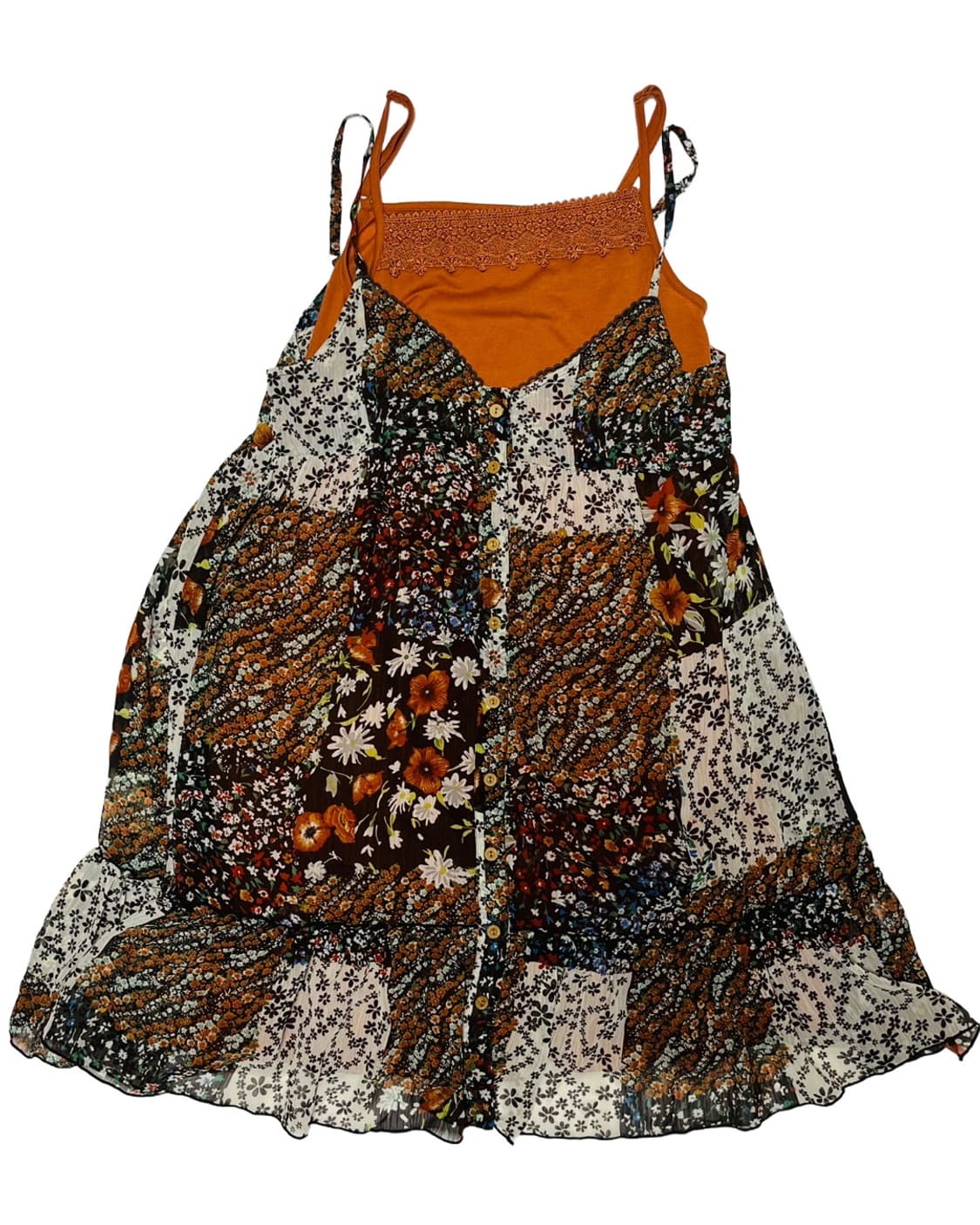 Flower layered onepiece set 상품이미지1