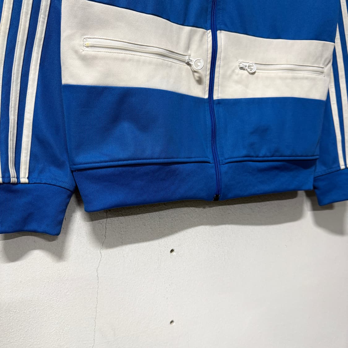 아디다스 파이어버드 올드스쿨 배색 집업 져지 자켓 상품이미지4