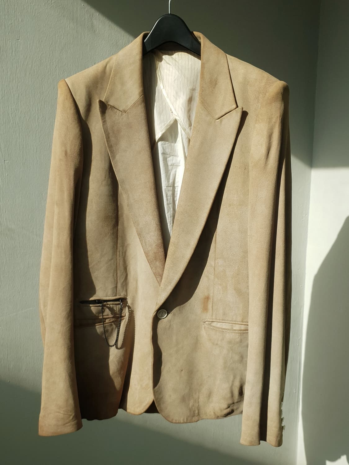 06ss Number (N)ine suede blazer jk 상품이미지2