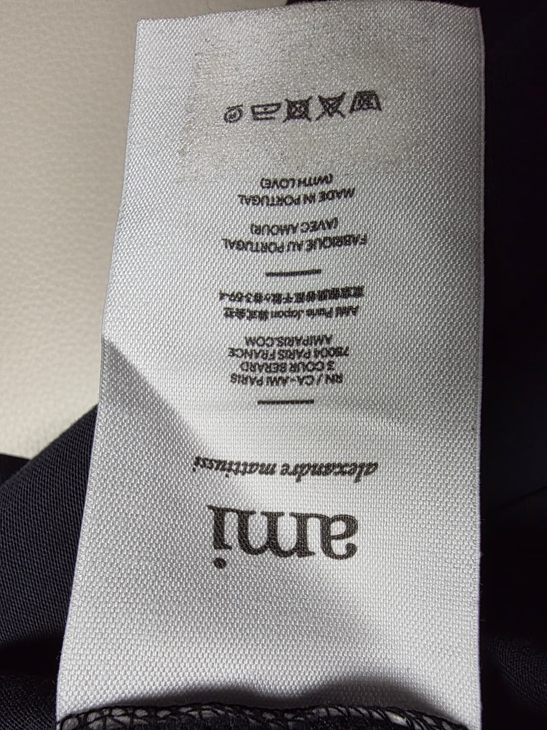 아미 반팔 티셔츠 M 상품이미지3