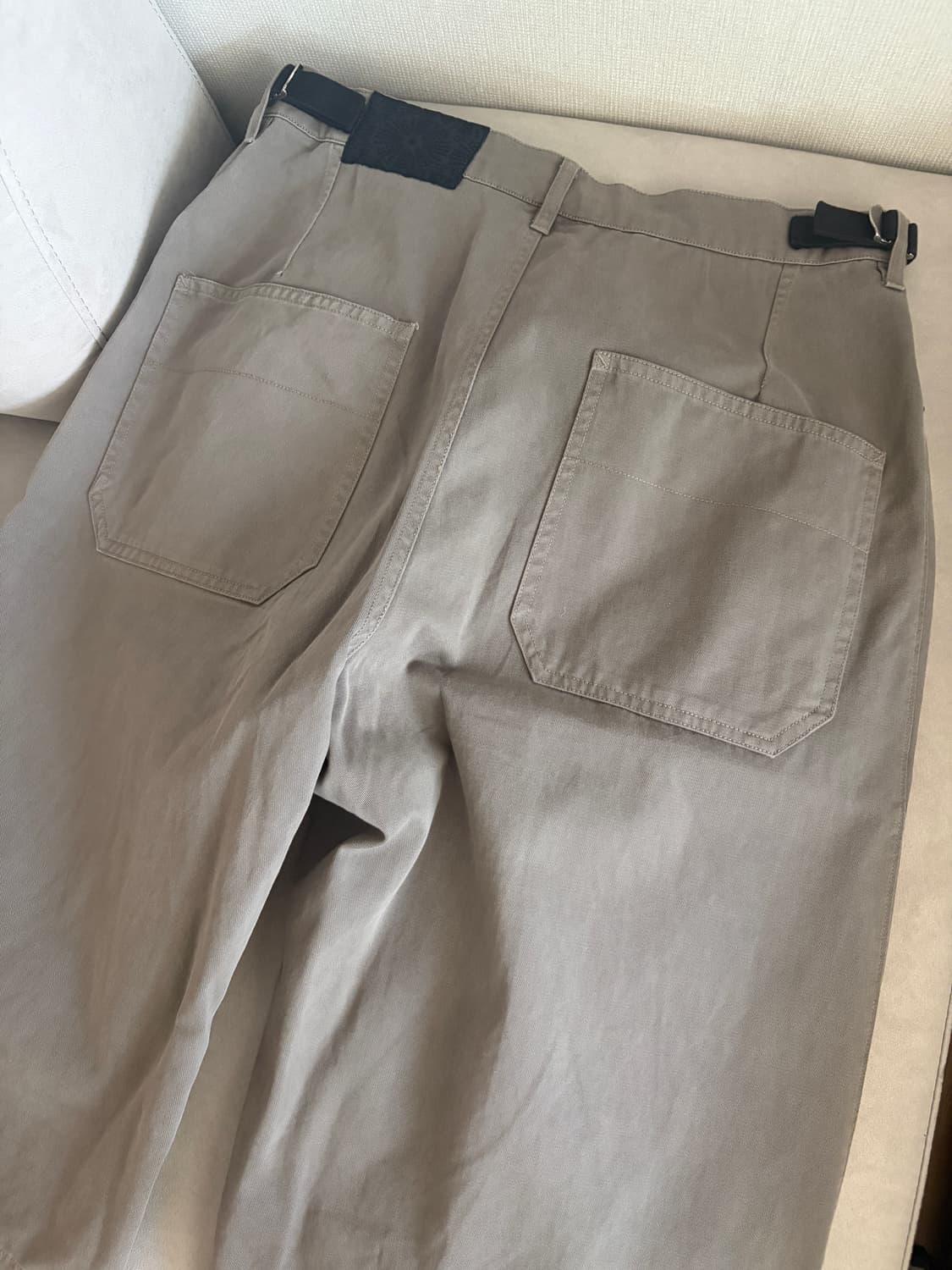 폴리테루 고시마 팬츠 카키그레이 상품이미지3