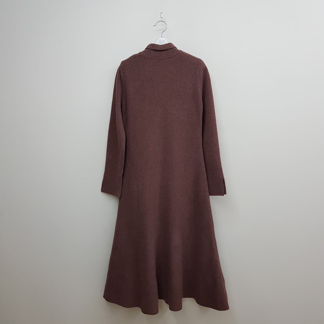 한섬 랑방 캐시미어 블렌드 니트 롱 원피스 F사이즈 상품이미지4