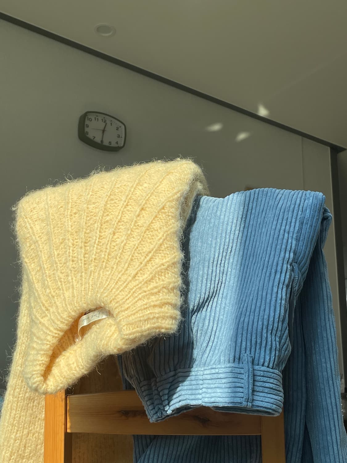 코듀로이 바지 일본 빈티지 블루 상품이미지6