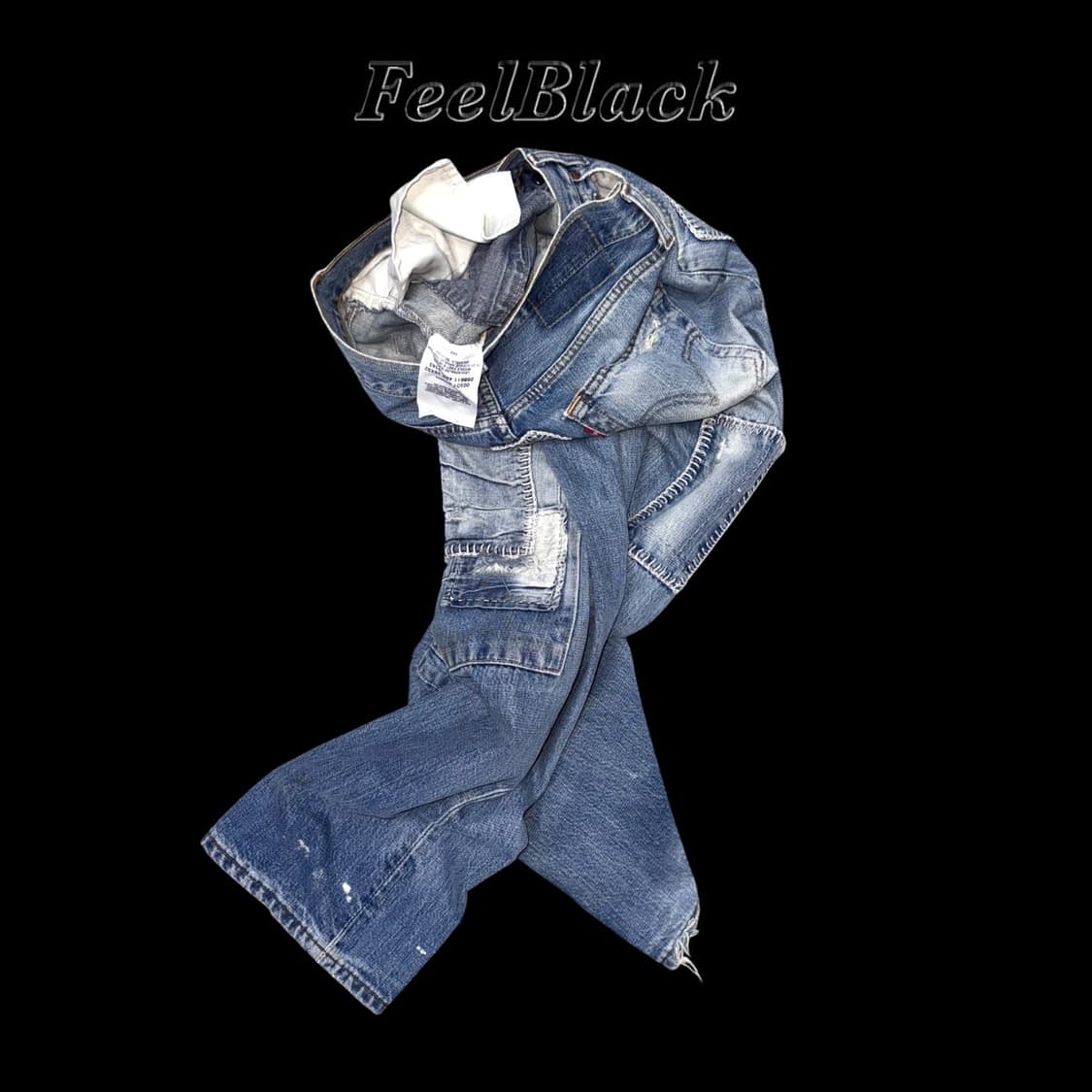 Levi’s Patchwork Damaged Denim 상품이미지8
