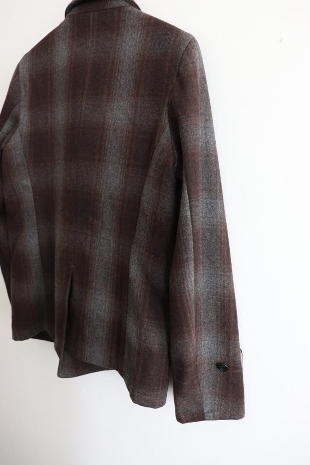 Rageblue check coat jacket 상품이미지5