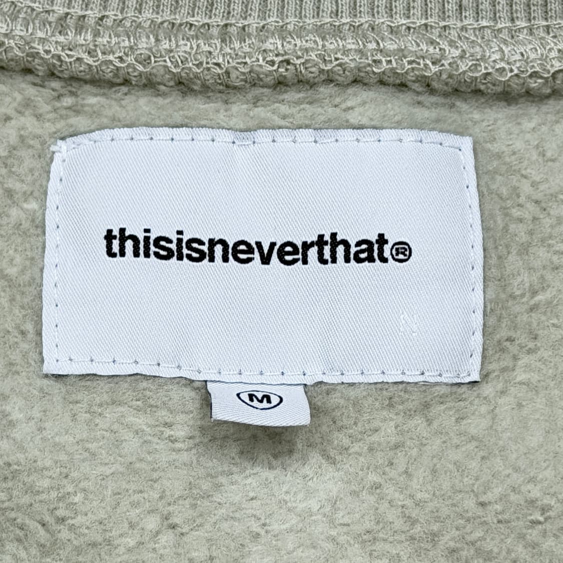 디스이즈네버댓 포르투나 아플리케 크루넥 기모 맨투맨 M 상품이미지4