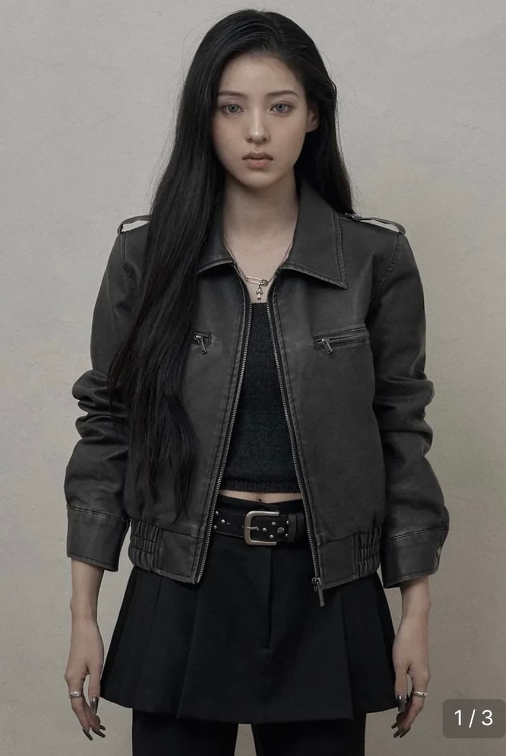 카키포인트 래더자켓 상품이미지1