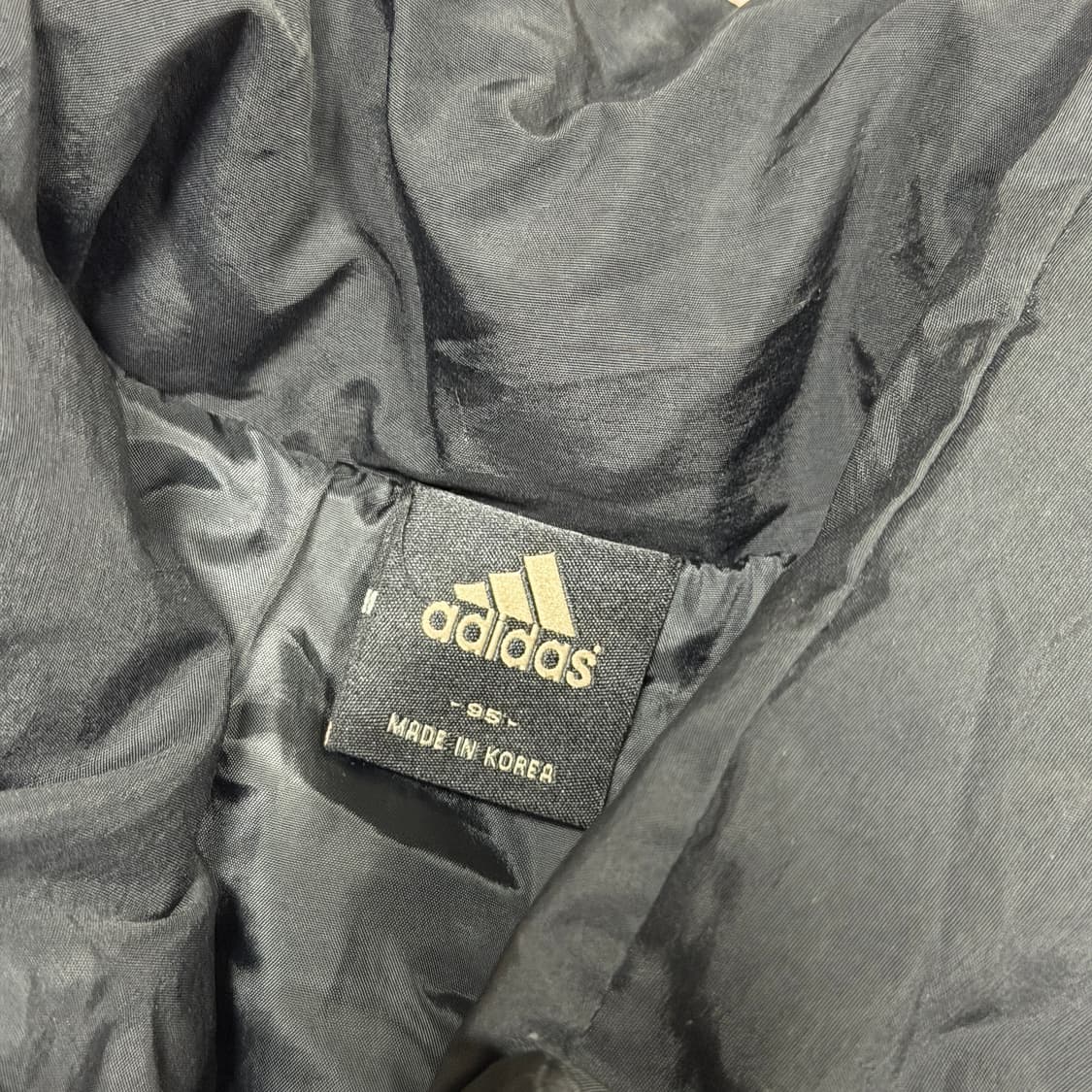 ✨ (바배) 아디다스 블랙 조끼 패딩 상품이미지3